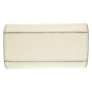 新品同様 ジミーチュウ レザー アイボリー 2WAY ショルダーバッグ ハンドバッグ 0245【中古】JIMMY CHOO