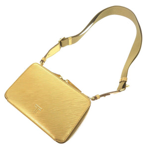 未使用品 トゥミ マイラ クロスボディ レザー ゴールド ショルダーバッグ 0252【中古】TUMI