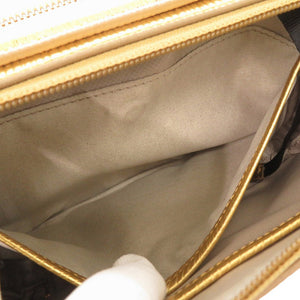 未使用品 トゥミ マイラ クロスボディ レザー ゴールド ショルダーバッグ 0252【中古】TUMI