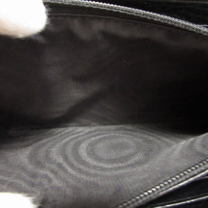 未使用 グッチ 456116 GGマーモント GGスプリーム レザー ベージュ ブラック 黒 ラウンドファスナー長財布 財布 0267【中古】GUCCI