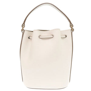 新品同様 トッズ Tタイムレス レザー ホワイト 2WAY ハンドバッグ ショルダーバッグ 白 0275【中古】TOD’S