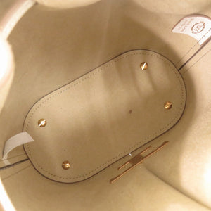 新品同様 トッズ Tタイムレス レザー ホワイト 2WAY ハンドバッグ ショルダーバッグ 白 0275【中古】TOD’S