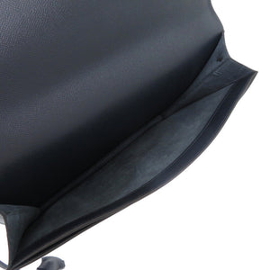 美品 エルメス サックアデペッシュ クシュベル ネイビー □B刻印 0282 紺 クラッチバッグ【中古】HERMES