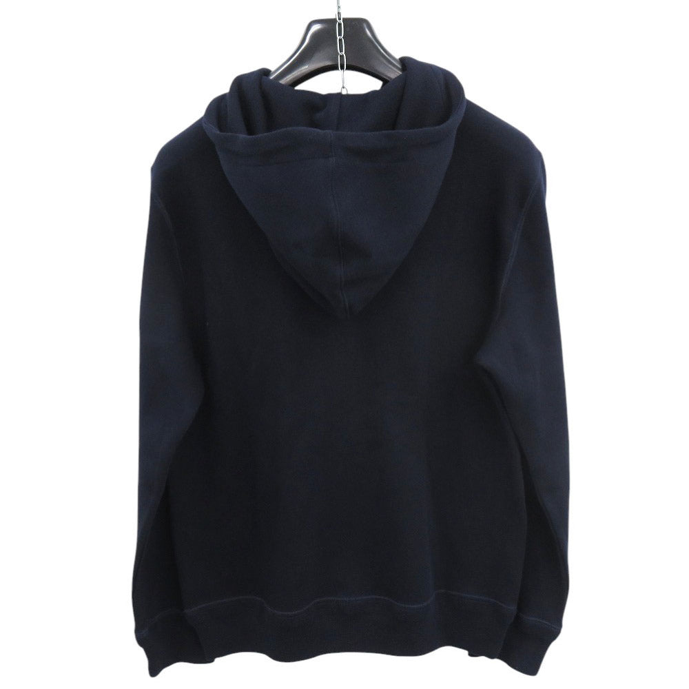 美品 ルイ ヴィトン トラベルジップアップフーディー サイズS 1A3LW9 コットン ナイロン ブルー デュル パーカー アウター LV 0298【中古】LOUIS VUITTON