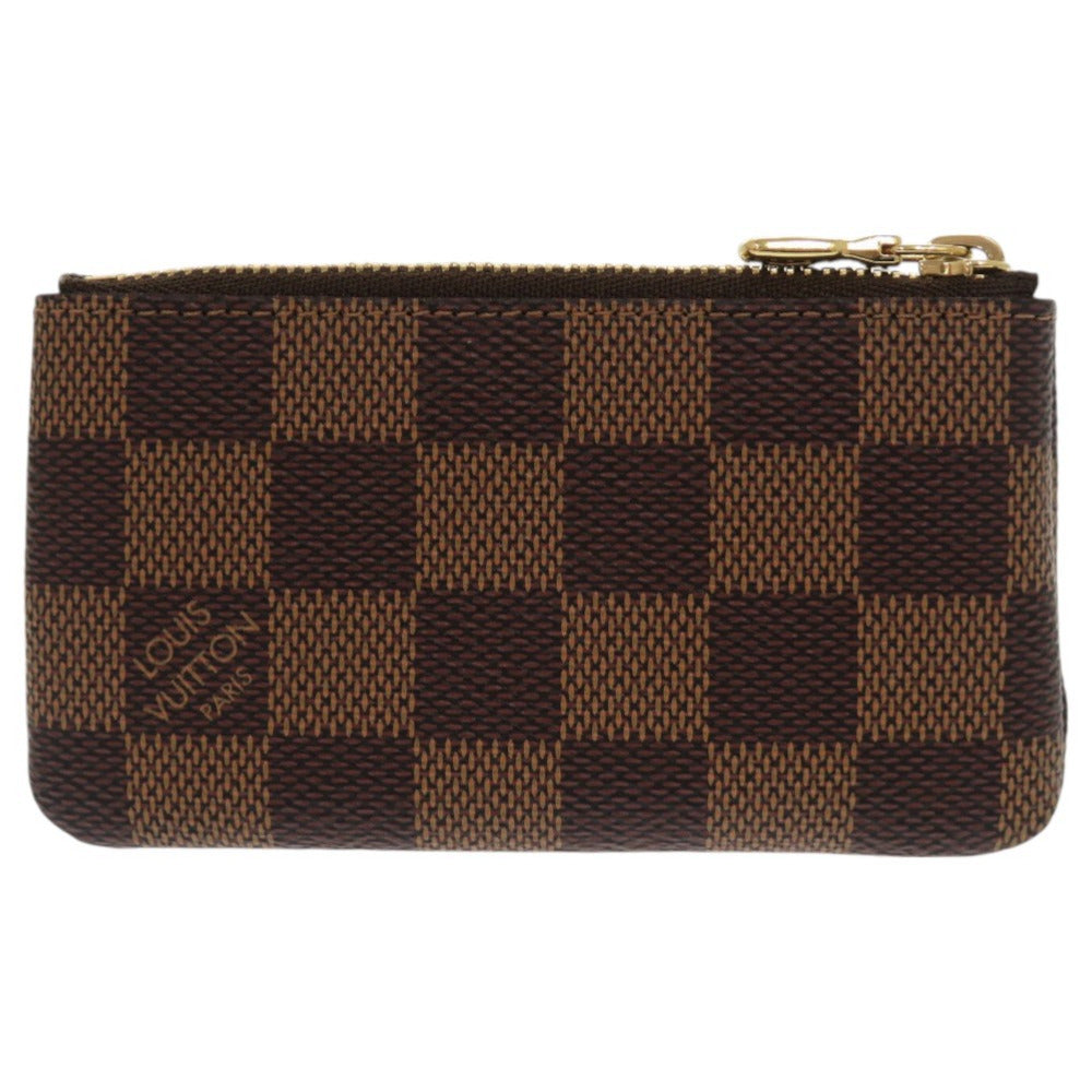 新品同様 ルイ ヴィトン ポシェットクレ ダミエ N62658 ブラウン コインケース LV 0307【中古】LOUIS VUITTON