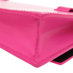 新品同様 バレンシアガ シャープXS レザー ピンク 2WAY ウエストバッグ ショルダーバッグ 0322【中古】BALENCIAGA