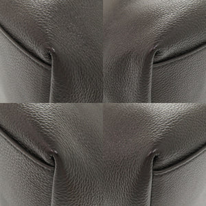 新品同様 ジミーチュウ マーリ レザー ブラック トートバッグ 黒 0323【中古】JIMMY CHOO