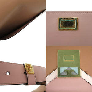 新品同様 ジバンシィ エデン BB50BMB0RW-680 レザー ブラウン ピンク 0324 ショルダーバッグ【中古】GIVENCHY