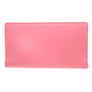 未使用 バレンシアガ 664041 エッセンシャルレザー ピンク ラウンドファスナー長財布 財布 0330【中古】BALENCIAGA