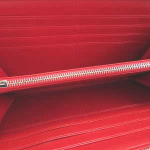 未使用 バレンシアガ 664041 エッセンシャルレザー ピンク ラウンドファスナー長財布 財布 0330【中古】BALENCIAGA