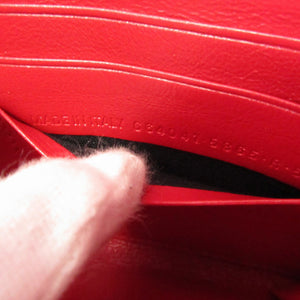 未使用 バレンシアガ 664041 エッセンシャルレザー ピンク ラウンドファスナー長財布 財布 0330【中古】BALENCIAGA