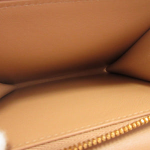 未使用 バレンシアガ ENVELOPE 753762 レザー ベージュ コンパクトウォレット 2つ折り財布 財布 0331【中古】BALENCIAGA