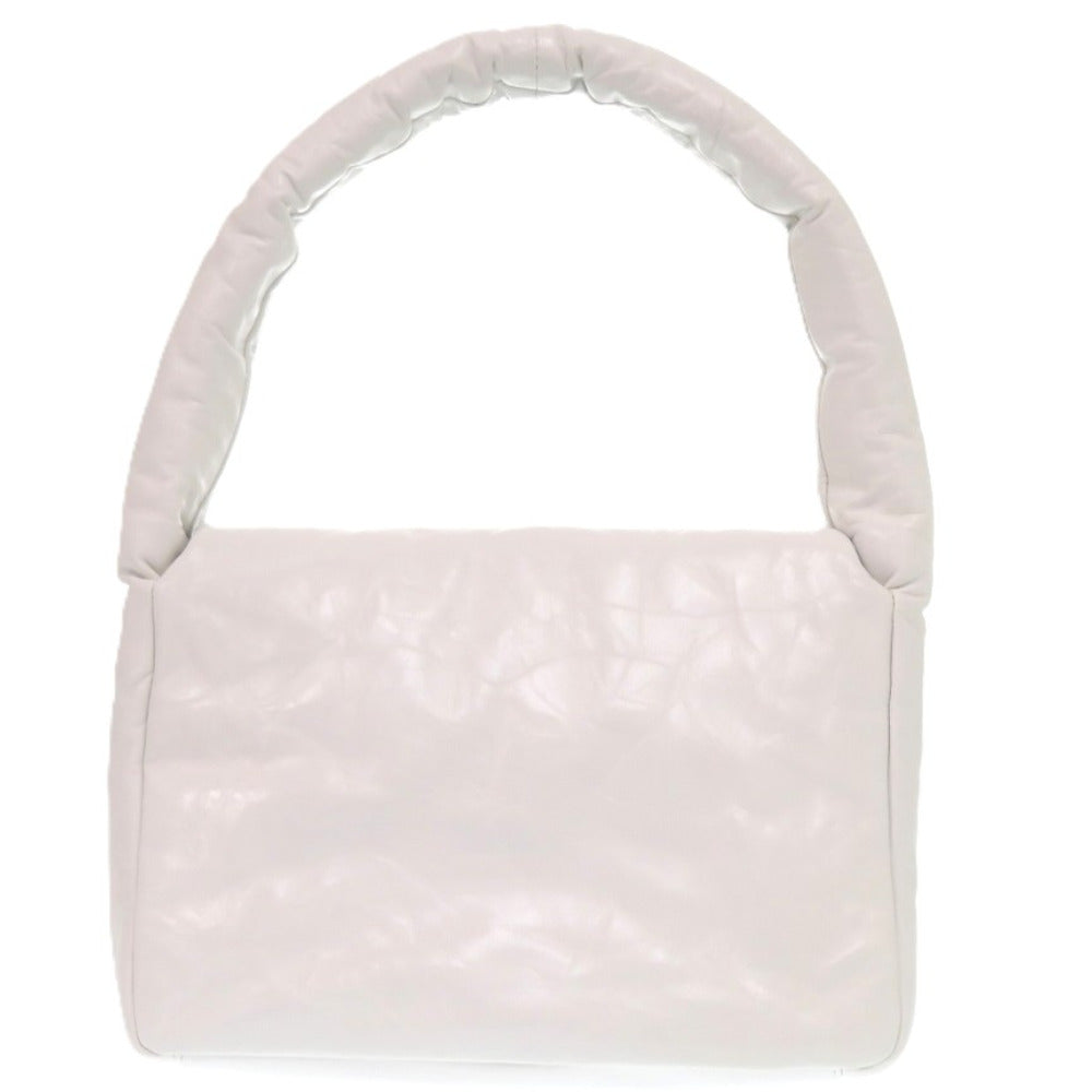 新品同様 バレンシアガ モナコ ハンドバッグ レザー ホワイト 0332 白 ワンショルダーバッグ【中古】BALENCIAGA