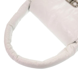 新品同様 バレンシアガ モナコ ハンドバッグ レザー ホワイト 0332 白 ワンショルダーバッグ【中古】BALENCIAGA