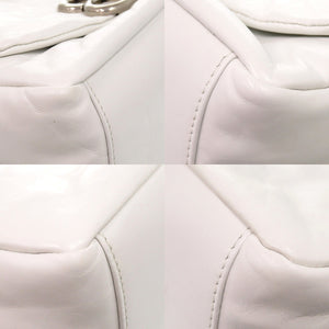 新品同様 バレンシアガ モナコ ハンドバッグ レザー ホワイト 0332 白 ワンショルダーバッグ【中古】BALENCIAGA