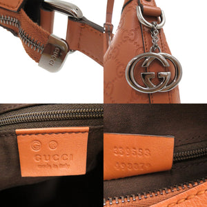 美品 グッチ グッチシマ ワンショルダー セミショルダー ショルダーバッグ 肩掛け 339553 498879 ブラウン 0334【中古】GUCCI