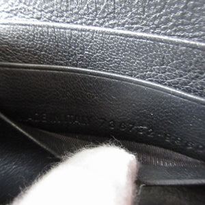 新品同様 バレンシアガ ENVELOPE 736732 レザー ホワイト 白 2つ折り長財布 財布 0336【中古】BALENCIAGA