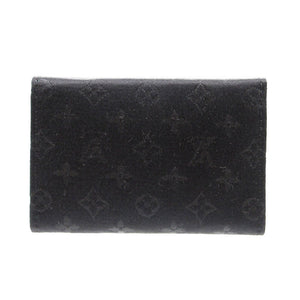美品 ルイ・ヴィトン ポルトモネ サテン モノグラム コインケース モノグラムサテン M92137 ブラック LV 0339【中古】LOUIS VUITTON
