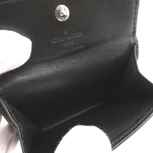 美品 ルイ・ヴィトン ポルトモネ サテン モノグラム コインケース モノグラムサテン M92137 ブラック LV 0339【中古】LOUIS VUITTON