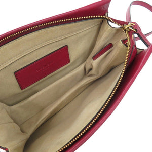 美品 ジバンシィ CROSS3 2way レザー ボルドー 0346 ショルダーバッグ【中古】GIVENCHY