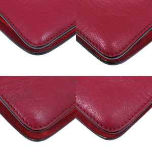 美品 ジバンシィ CROSS3 2way レザー ボルドー 0346 ショルダーバッグ【中古】GIVENCHY