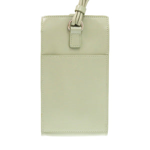 美品 ジルサンダー Tangle タングル レザー スマホケース グリーン 0364 緑 ショルダーバッグ【中古】JIL SANDER