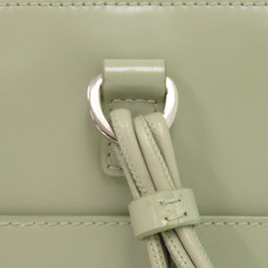 美品 ジルサンダー Tangle タングル レザー スマホケース グリーン 0364 緑 ショルダーバッグ【中古】JIL SANDER