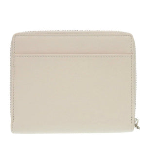 未使用 バレンシアガ エンベロープ コンパクトウォレット 753762 9960 0 52754S レザー オフホワイト 三つ折り財布 0367【中古】BALENCIAGA