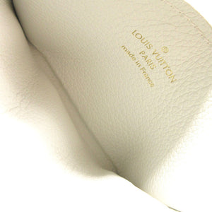 新品同様 ルイ ヴィトン ポルトカルト ロックミー M68727 カードケース カーフレザー ホワイト LV 0371【中古】LOUIS VUITTON