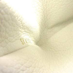 新品同様 ルイ ヴィトン ポルトカルト ロックミー M68727 カードケース カーフレザー ホワイト LV 0371【中古】LOUIS VUITTON