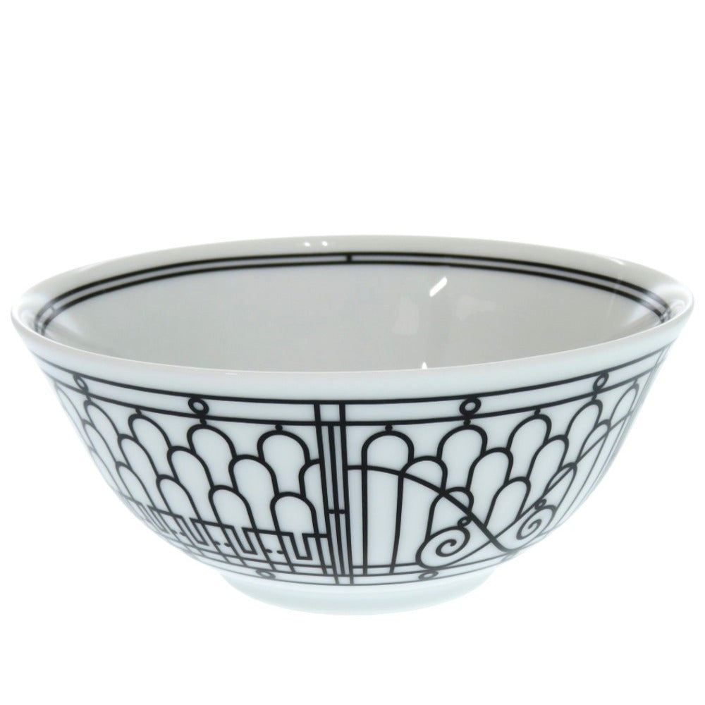 未使用品 エルメス Hデコ 食器 陶器 ポーセリン ホワイト ボウル 0376【中古】HERMES