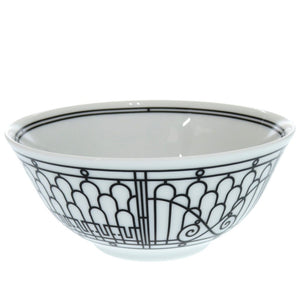 未使用品 エルメス Hデコ 食器 陶器 ポーセリン ホワイト ボウル 0376【中古】HERMES