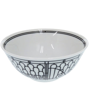 未使用品 エルメス Hデコ 食器 陶器 ポーセリン ホワイト ボウル 0376【中古】HERMES