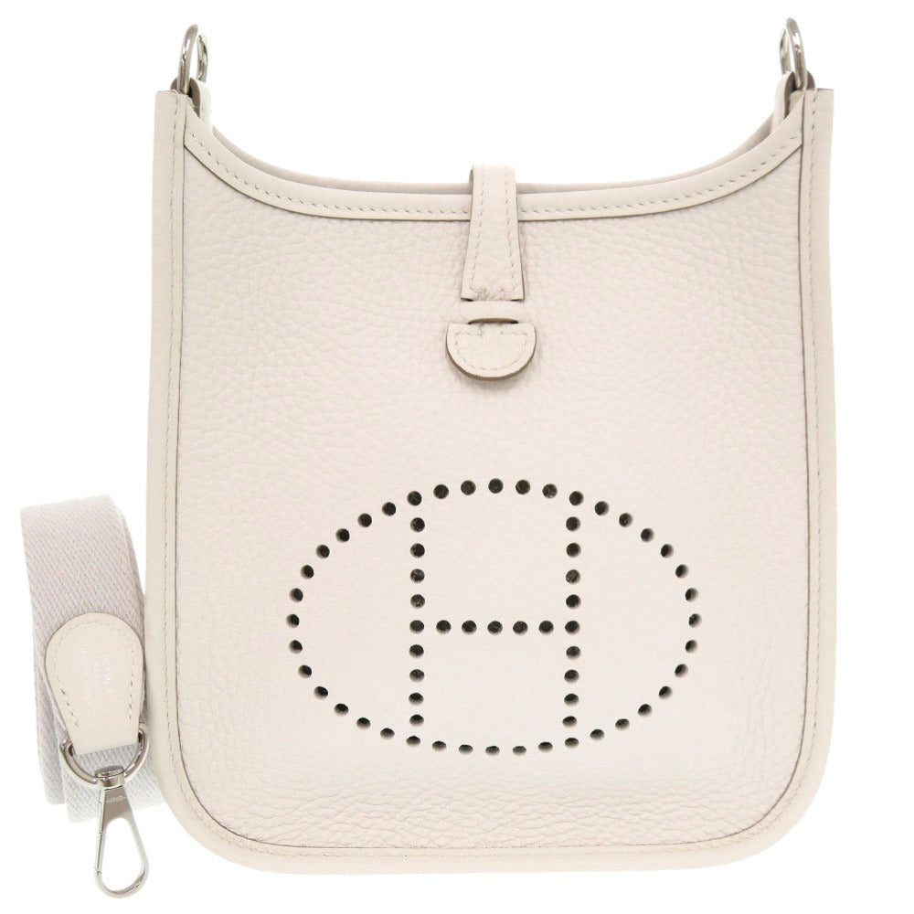 未使用 エルメス エブリンTPM アマゾン トリヨンクレマンス グリスペール グリスパール シルバー金具 B刻印(2023年製) ショルダーバッグ 0388 【中古】 HERMES パールグレー