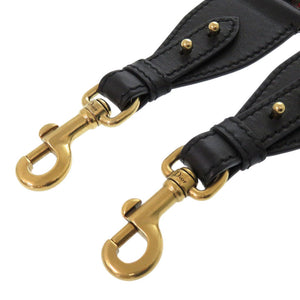 美品 クリスチャンディオール メダリオン キャンバス レザー レッド ブラック ショルダーストラップ 赤 黒 0404【中古】Christian Dior