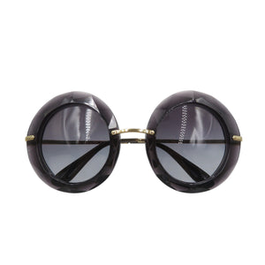 新品同様 ドルチェアンドガッバーナ DG6105 504/8G 50□27 ブラック ゴールド サングラス 0406【中古】DOLCE&GABBANA