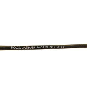 新品同様 ドルチェアンドガッバーナ DG6105 504/8G 50□27 ブラック ゴールド サングラス 0406【中古】DOLCE&GABBANA