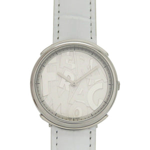 新品同様 サルヴァトーレフェラガモ
 クオーツ 腕時計
 ステンレススチール/レザー シルバー 0418
【中古】Salvatore Ferragamo レディース