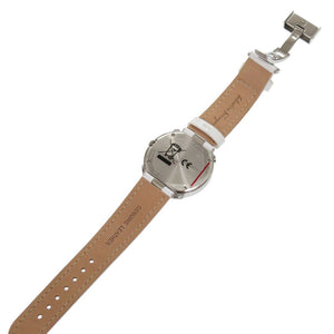 新品同様 サルヴァトーレフェラガモ
 クオーツ 腕時計
 ステンレススチール/レザー シルバー 0418
【中古】Salvatore Ferragamo レディース