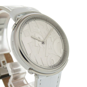 新品同様 サルヴァトーレフェラガモ
 クオーツ 腕時計
 ステンレススチール/レザー シルバー 0418
【中古】Salvatore Ferragamo レディース