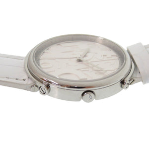 新品同様 サルヴァトーレフェラガモ
 クオーツ 腕時計
 ステンレススチール/レザー シルバー 0418
【中古】Salvatore Ferragamo レディース