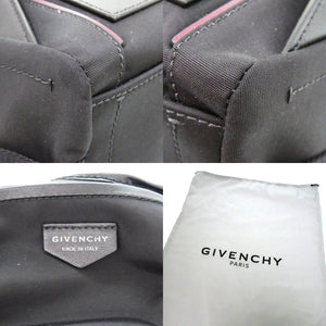 美品 ジバンシィ ウイング ダウンタウン デイパック ナイロン ブラック 0420 黒 リュック【中古】GIVENCHY