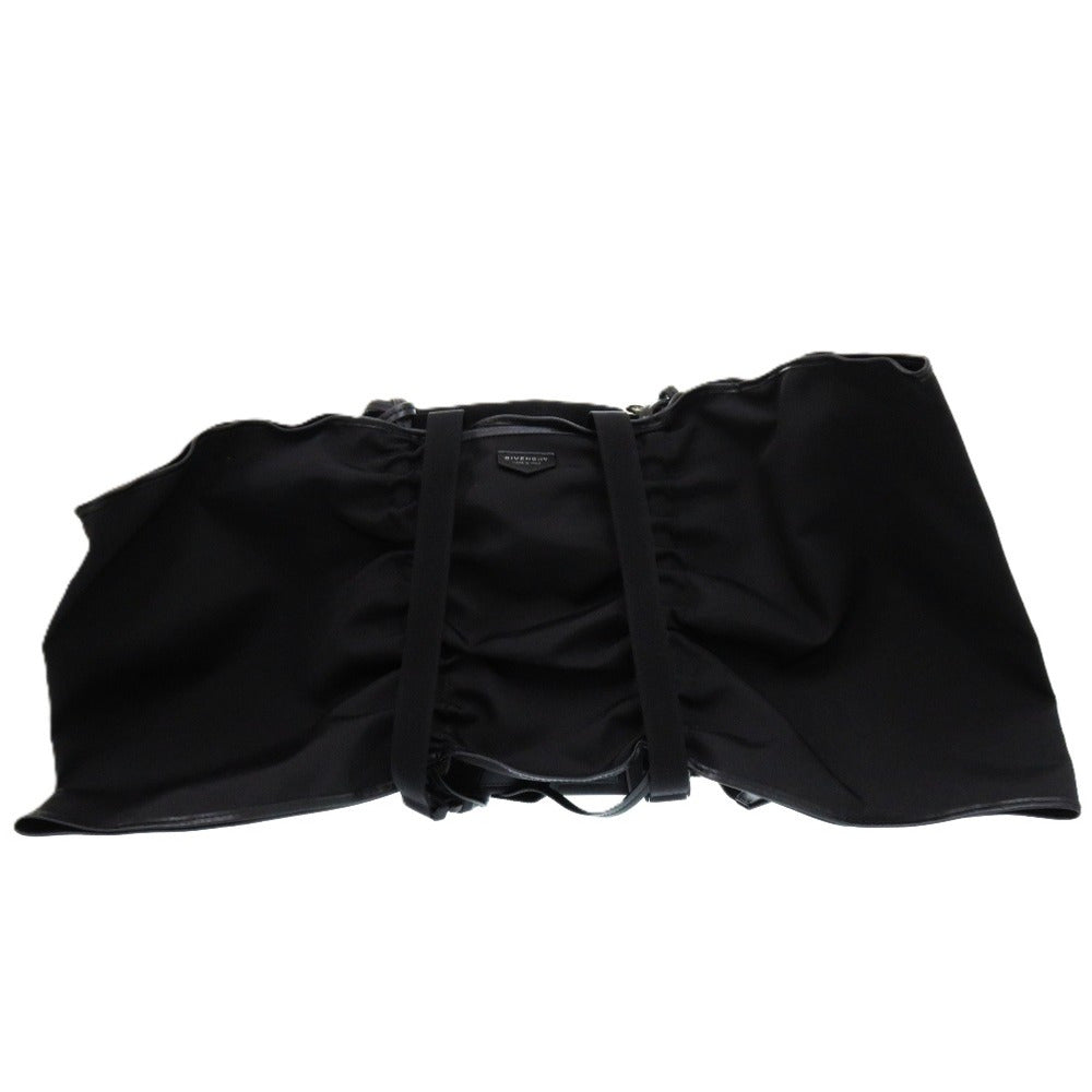 美品 ジバンシィ ウイング ダウンタウン デイパック ナイロン ブラック 0420 黒 リュック【中古】GIVENCHY