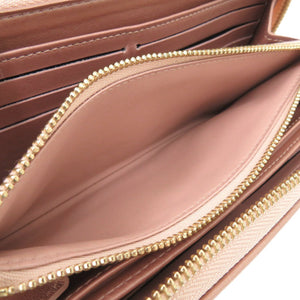 美品 ルイ ヴィトン モノグラムエンボス M81708 ラムスキン ローズゴールド 長財布 ピンク LV 0421【中古】LOUIS VUITTON