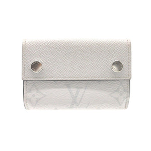 美品 ルイ ヴィトン モノグラム ディスカバリー コンパクトウォレット ICチップ タイガラマ M67621 三つ折り財布 タイガ ホワイト LV 0422【中古】LOUIS VUITTON