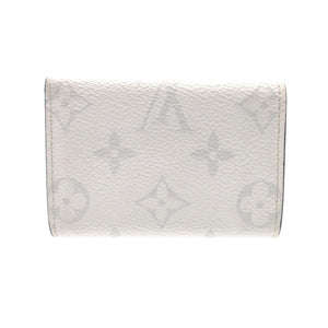 美品 ルイ ヴィトン モノグラム ディスカバリー コンパクトウォレット ICチップ タイガラマ M67621 三つ折り財布 タイガ ホワイト LV 0422【中古】LOUIS VUITTON