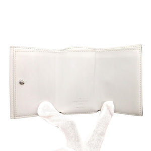 美品 ルイ ヴィトン モノグラム ディスカバリー コンパクトウォレット ICチップ タイガラマ M67621 三つ折り財布 タイガ ホワイト LV 0422【中古】LOUIS VUITTON