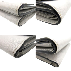 美品 ルイ ヴィトン モノグラム ディスカバリー コンパクトウォレット ICチップ タイガラマ M67621 三つ折り財布 タイガ ホワイト LV 0422【中古】LOUIS VUITTON