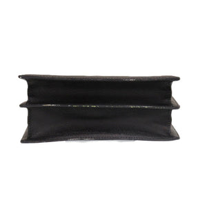 ブルガリ 2way レザー ブラック 0428 黒 ハンドバッグ【中古】BVLGARI