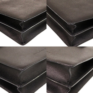 ブルガリ 2way レザー ブラック 0428 黒 ハンドバッグ【中古】BVLGARI